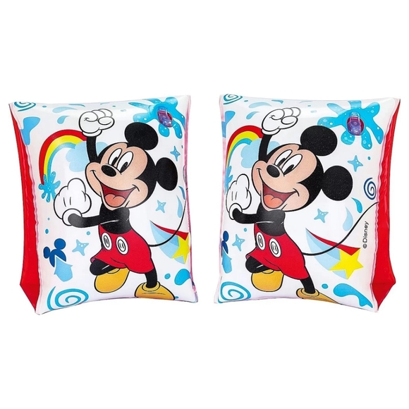 *5/$20* NEW Disney Mickey Mouse Licensed Swim Arm Bands Inflatable Swim Float - Picture 9 of 10